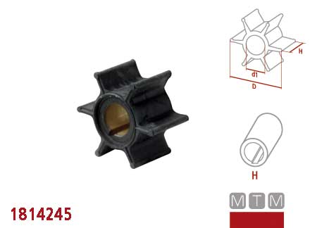 1814317_2 Impeller Yamaha 67F-44352-00