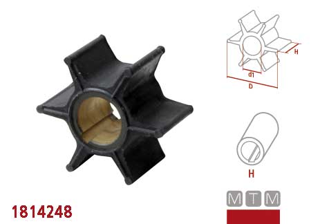 1814317_5 Impeller Yamaha 67F-44352-00