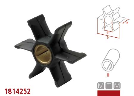 1814317_9 Impeller Yamaha 67F-44352-00