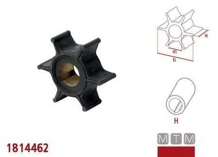 Impeller Honda 19210-ZW1-B02/3/4