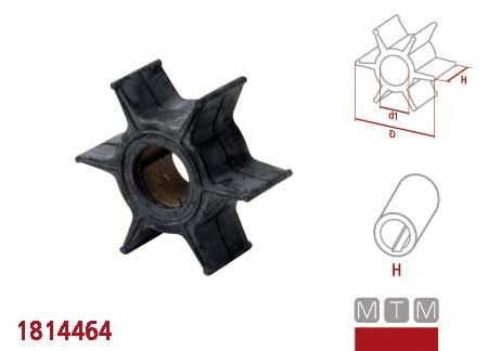 Impeller Honda 19210-ZW1-B02/3/4