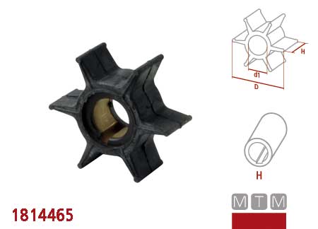 Impeller Honda 19210-ZW1-B02/3/4