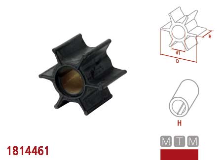 Impeller Honda 19210-ZW1-B02/3/4