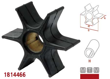 Impeller Honda 19210-ZW1-B02/3/4