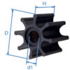 Impeller Johnson 09-1077B-9