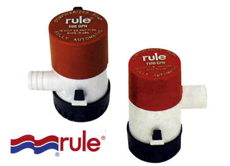 1821605 Submersible automatic bilge pump Rule 500gph 12v