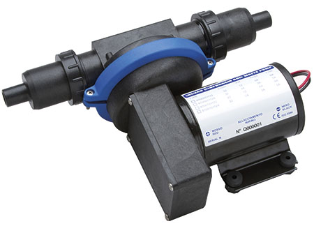 1826012 Inline Grey water pump Ocean 20lt / mt 24v