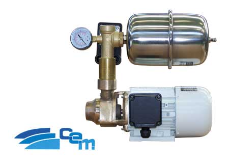 1827712 Freshwater pressure system CEM PB2X 24v 35lt / minute