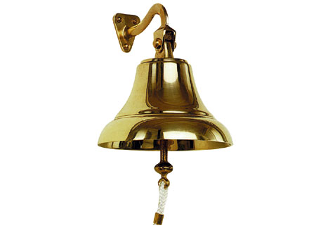 1900010 Polished Brass Classic Bells 100 mm