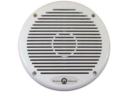 1913501_1 Riviera 120wt Nautical Speaker Set White colour