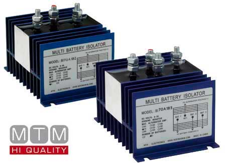 2014001 Electronic battery separator 2 Batteries 70amp
