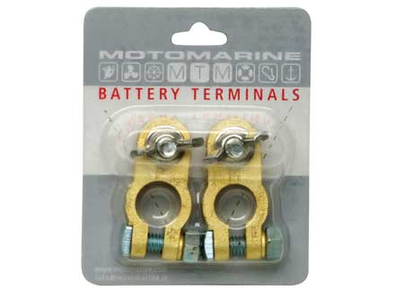2030002_ Kit 2 Brass Battery terminals