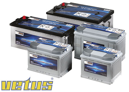 2031037 Vetus AGM Battery 220amp