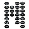 2102726_ Polyurethane Electric Panel with 6 Led Switches 100 x H160mm