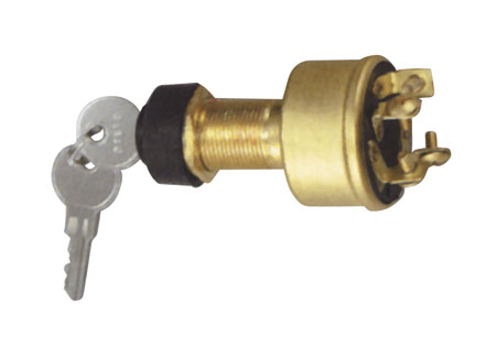 2104310 Diesel and gasoline engine ignition switch with rubber cap 20 mm