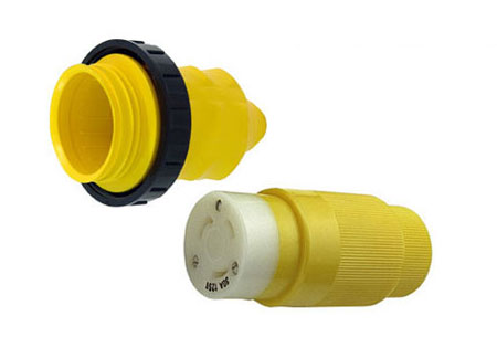 2106432_ Marinco Round electrical outlet 16amp