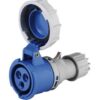 2106732_2 Pontoon watertight Electrical plugs CE 32a 230v Ip67