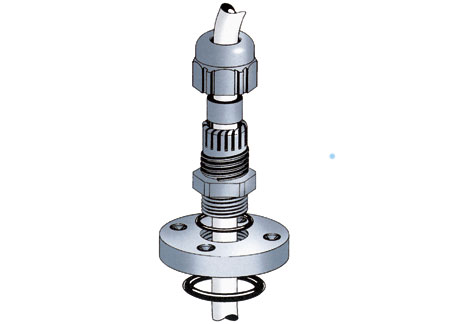 2108013_ Quick Watertight Through-Deck Seals for Electric Cable 11-13 x 48 mm