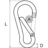 211607_ Kong Standard Carabiner 7mm