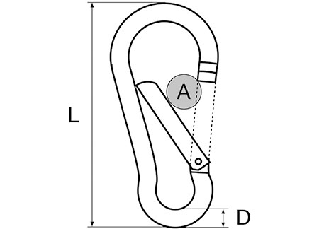 211610_ Kong Standard Carabiner 10mm