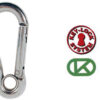 211615 Kong Standard Carabiner 5mm with Eye