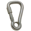 212060 Wide Carabiner 6mm Screw Lock with Eye