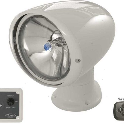 2123012 Adjustable searchlight with watertight control panel 12v (100- 300mt)