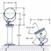2123324_ Searchlight DHR 210 220v x 1000wt