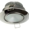 Stainless Steel LED spot light 12-24v 78mm