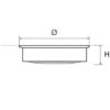 2145674_ push on 16 led dome light 110x44 mm 230 lumen