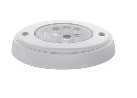 2145710 White Led Ceiling Light 12v 92mm with Touch Switch