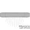 2146670_1 Led Courtesy Light Andromeda-g1 white 100 x 16 x H11mm