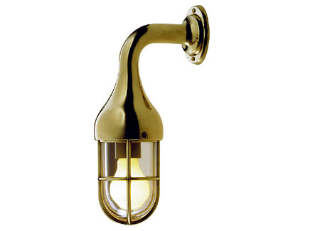 2147104 Brass Nautical Lamp H350mm