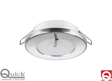 2149005 Stainless Steel recessed spot light Quick Ted CS 72mm 4000K