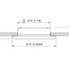 2149007_ Stainless Steel recessed spot light Led Quick TED CT 72mm Warm 3000 K