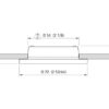 TED_N_2W_IP66_dim White Led spot light Quick Ted N 72mm 3000k