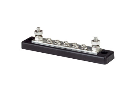 2155510 Electrical Connection Bar with Chromed screws 10 Terminals 120 A