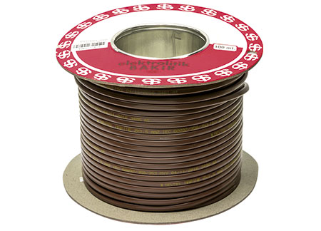 215710250 Marine electric cable Flat 2 x 1,5 Brown