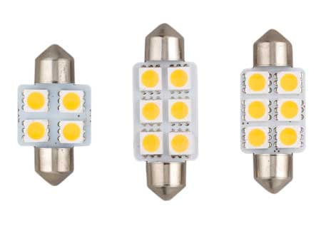 2161602 Led Festoon Bulb 12v 31mm