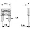 2167110_ Minival Fuse 10amp Red