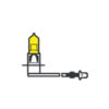 2168010_ Spare Bulbs for Searchlights 12v 55w 140mm Spot