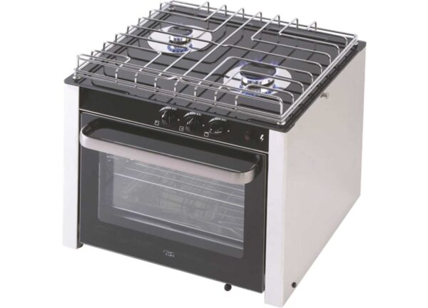 220Fuochi20e20Forno Stainless Gas Cooker CAN 2 Burner with Hob