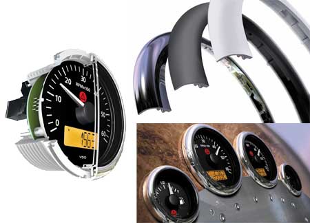 2300282_ Fuel Gauge Vdo White (3-180 ohm) 52mm