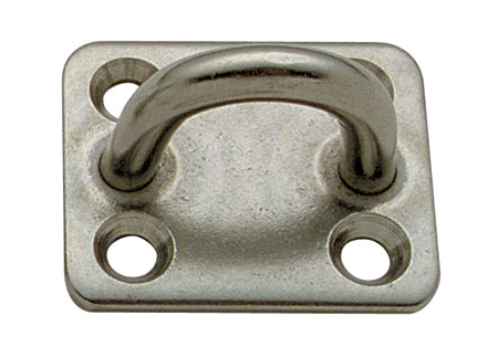Pad eye 5mm 35x30mm 4 Holes Plate
