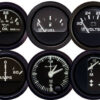 2360521 Ammeter with Shunt Uflex Ultra Black 60-0-60 52mm