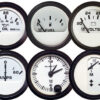 2360545 Ammeter with shunt Uflex Ultra White -60a +60a 52mm