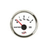 2361001_ ECMS Voltmeter 12v white 52mm 8-32v