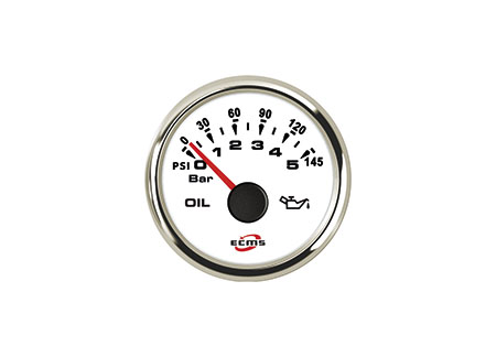 2361056_2 ECMS Voltmeter 12v white 52mm 8-32v