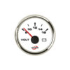 2361056_5 ECMS Voltmeter 12v white 52mm 8-32v