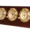 2417213_ Polished Brass plated Zirconium weather station 360x150mm